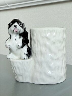 Vintage Skunk toothpick holder